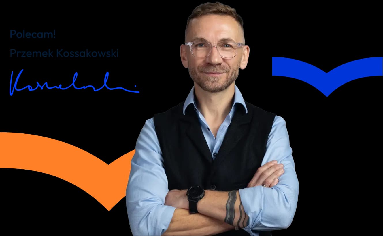 Na zdjęciu znajduje się Przemek Kossakowski, autor, podróżnik i dziennikarz.