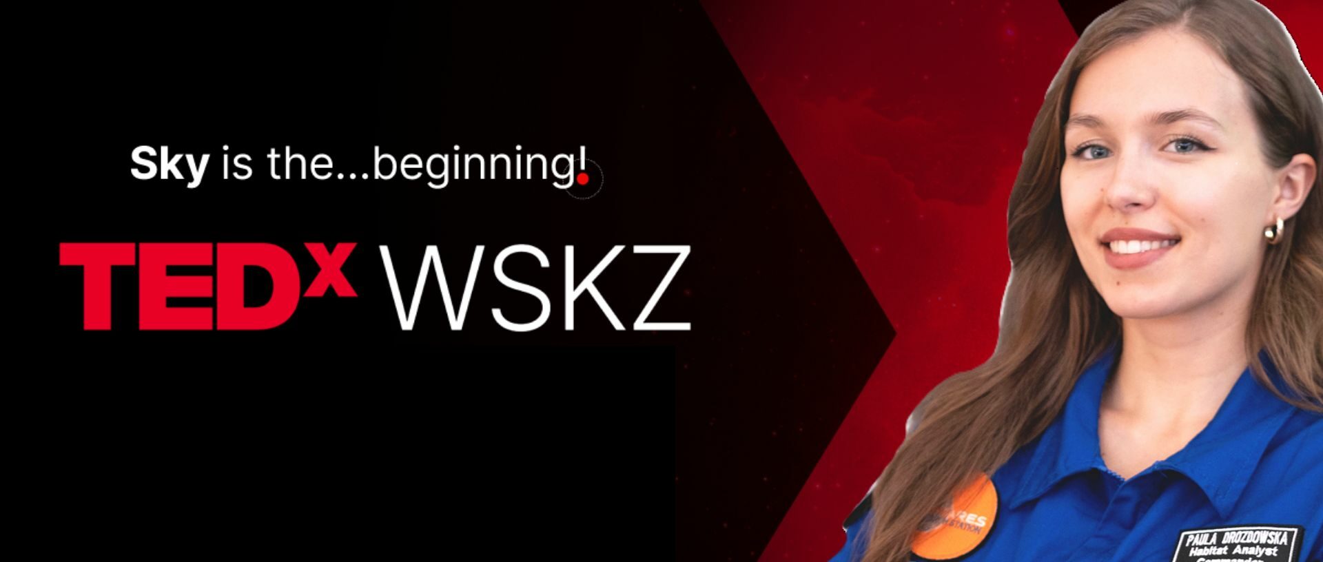 Paula Drozdowska na TEDx WSKZ – od misji analogowych do architektury kosmicznej